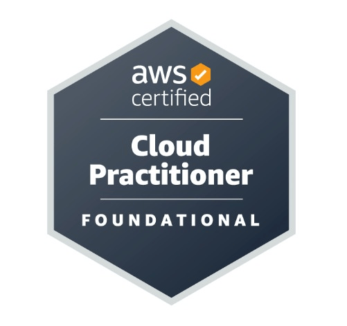 AWS Certified Cloud Practitioner Badge